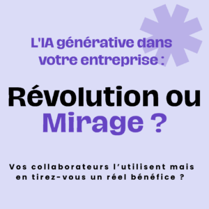 IA generative en entreprise - Serda Compétences 2026